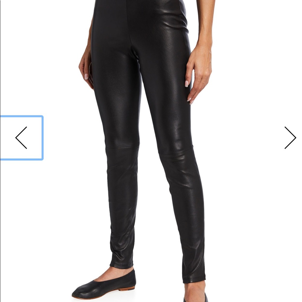 COS Skinny Leather Leggings size 6